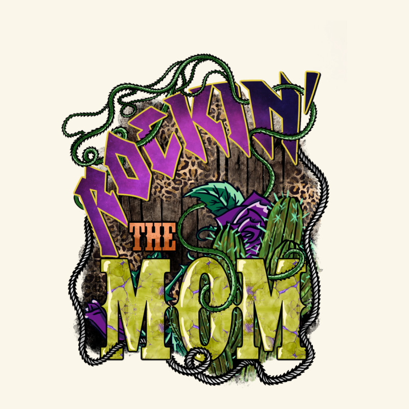 Rockin The Mom Mother's Day Premium Hoodie by HowdyJamesFarm | Teevron