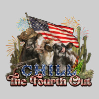 Chill The Fourth Out Cows 4th July America Premium Tee | Teevron