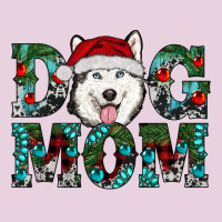Christmas Dog Mom Husky Ladies Tee | Teevron