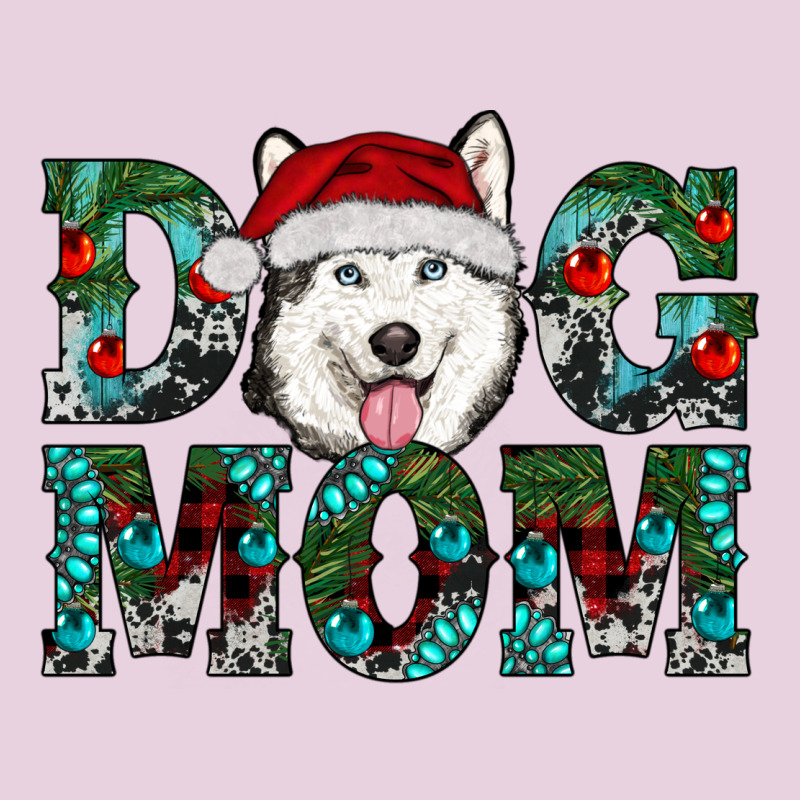 Christmas Dog Mom Husky Ladies Tee by RanaPortraitStore | Teevron