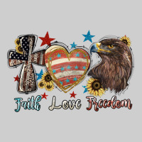 Faith Love Freedom Usa Premium Tee | Teevron