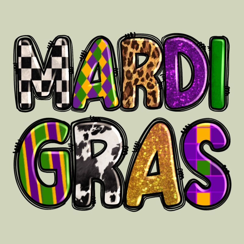 Mardi Gras Copy Heavyweight Hoodie by OliviaCreatesArt | Teevron