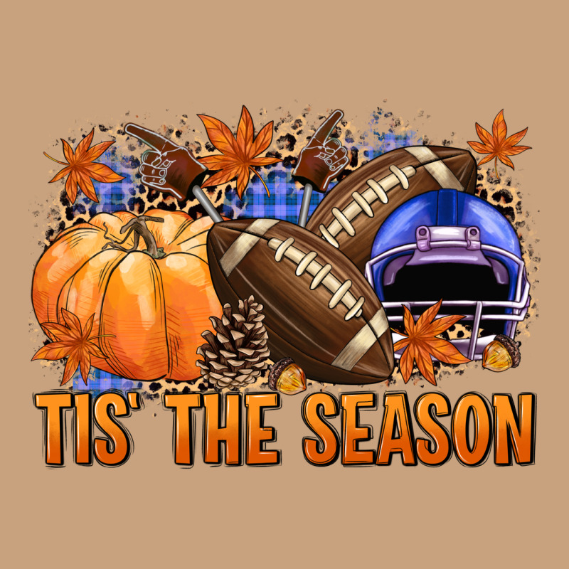 Tis The Season Football Vintage Tee by NancyCooperArtShop | Teevron