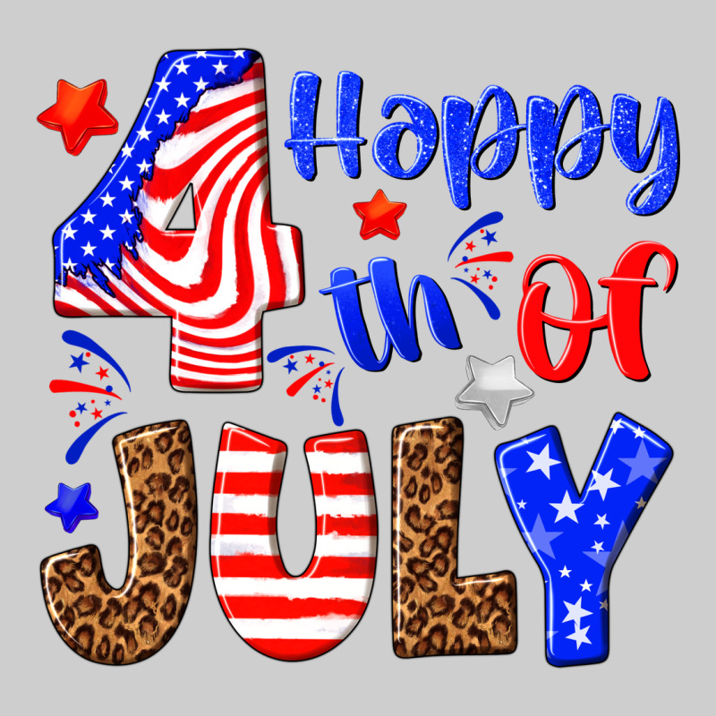 Happy 4th Of July Premium Tee by NancyCooperArtShop | Teevron