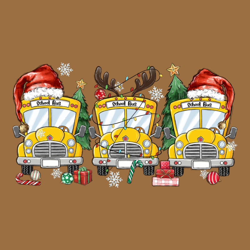 Christmas School Bus Vintage Tee by MaliasSmallBusiness | Teevron