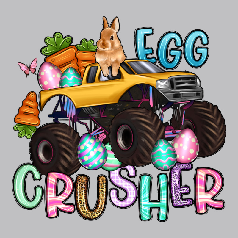 Egg Crusher Monster Truck Easter Long Sleeve Tee by Artiststas | Teevron