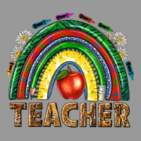 Rainbow Teacher Vintage Hoodie | Teevron