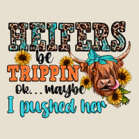 Heifers Be Trippin Ok Maybe I Pushed Her Urban Heavy Tee | Teevron