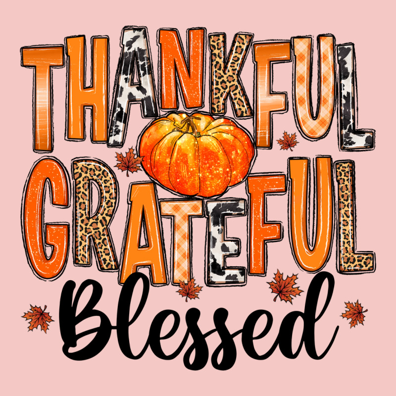 Thankful Grateful Blessed Urban Heavy Tee by MaliasSmallBusiness | Teevron