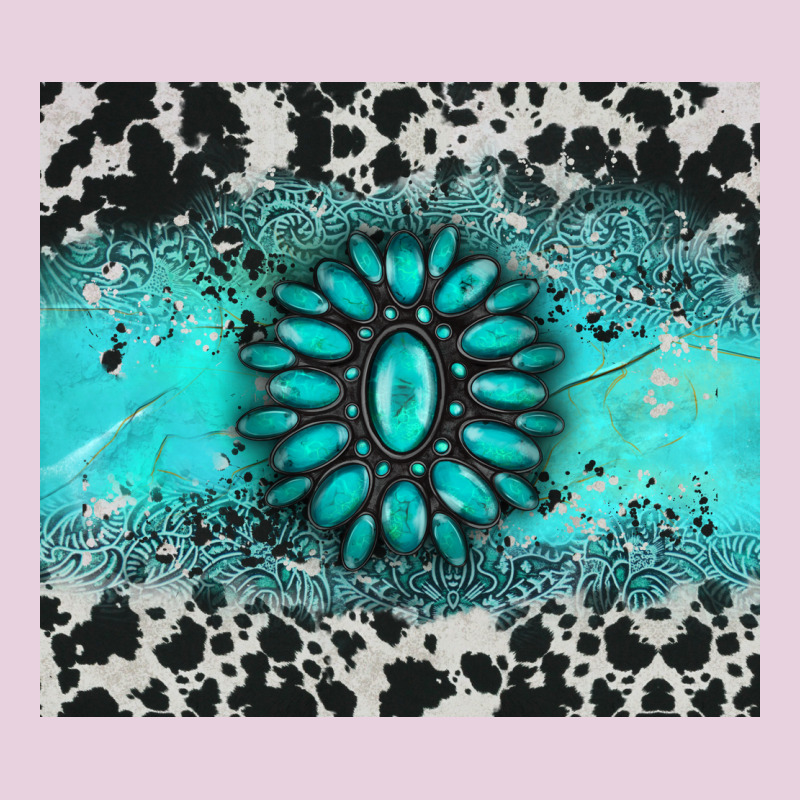 Gemstone Cowhide Ladies Tee by AdoDesignShop | Teevron