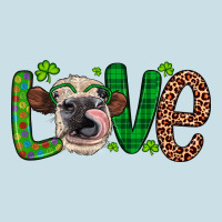 Western St. Patrick's Day Love Cow Ladies Tee | Teevron