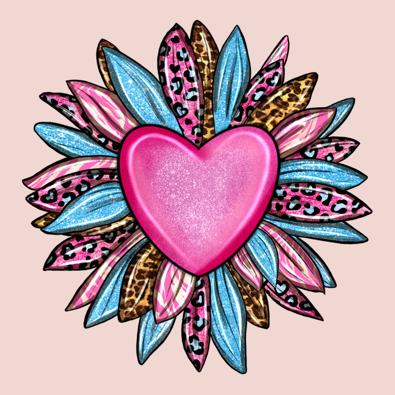 Valentine's Day Sunflower Olivia Premium Sweatshirt by OliviaCreatesArt | Teevron