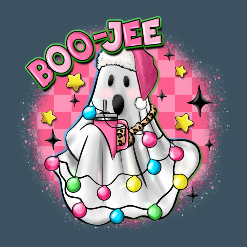 Boo Jee Pink Christmas Ghost Urban Heavy Tee by MaliasSmallBusiness | Teevron