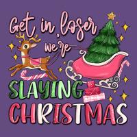 Get In Loser We're Slaying Christmas Vintage Hoodie | Teevron