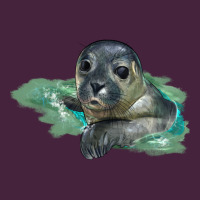 Sea Seal Face Illustrations Premium Tee | Teevron