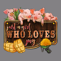 Just A Girl Who Loves Pig Olivia Heavyweight Hoodie | Teevron