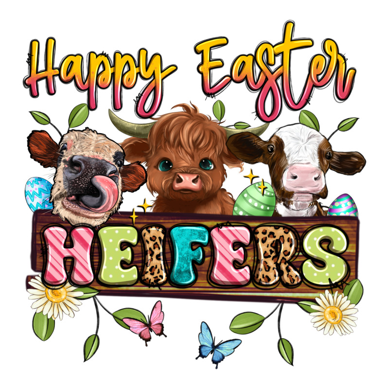 Happy Easter Heifers Long Sleeve Tee by Artiststas | Teevron