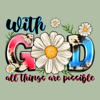 With God All Things Are Possible Urban Heavy Tee | Teevron