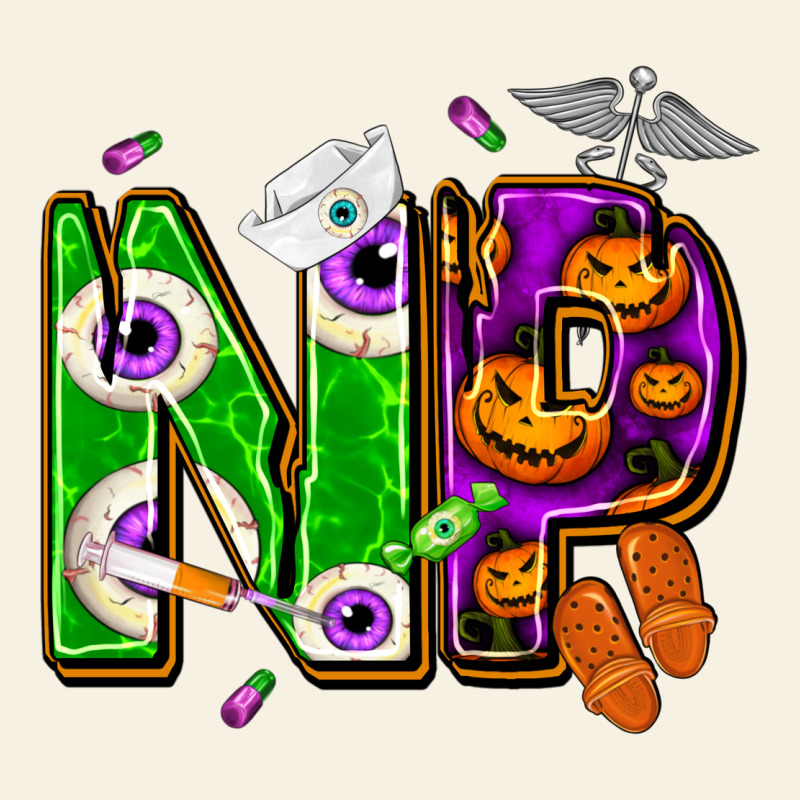 Halloween Np Nurse Practitioner Vintage Tee by NancyCooperArtShop | Teevron