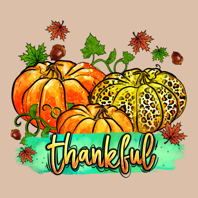 Thankful Pumpkins With Glitter Urban Heavy Tee by MaliasSmallBusiness | Teevron
