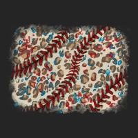 Baseball Leopard Glitter Background Premium Hoodie | Teevron