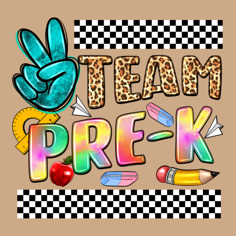 Team Pre K Vintage Hoodie by NancyCooperArtShop | Teevron