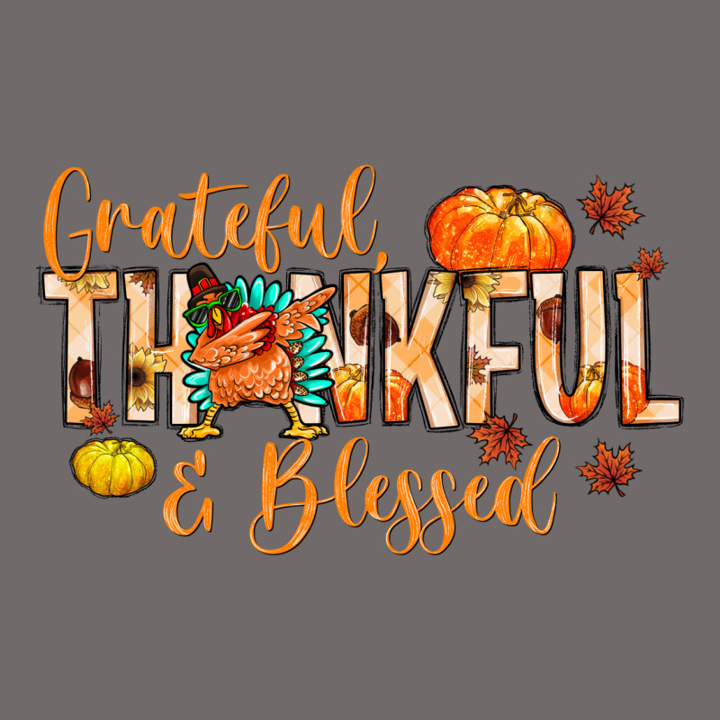 Grateful Thankful And Blessed Urban Heavy Tee by MaliasSmallBusiness | Teevron