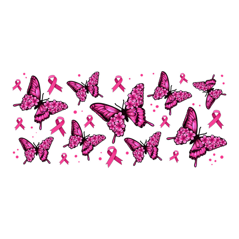 Breast Cancer Butterflies Premium Tee by Jasminsmagicworld | Teevron