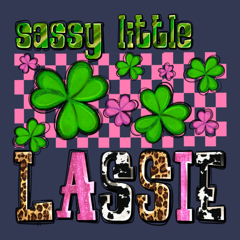 St. Patrick's Day Sassy Little Lassie Heavyweight Hoodie by OliviaCreatesArt | Teevron