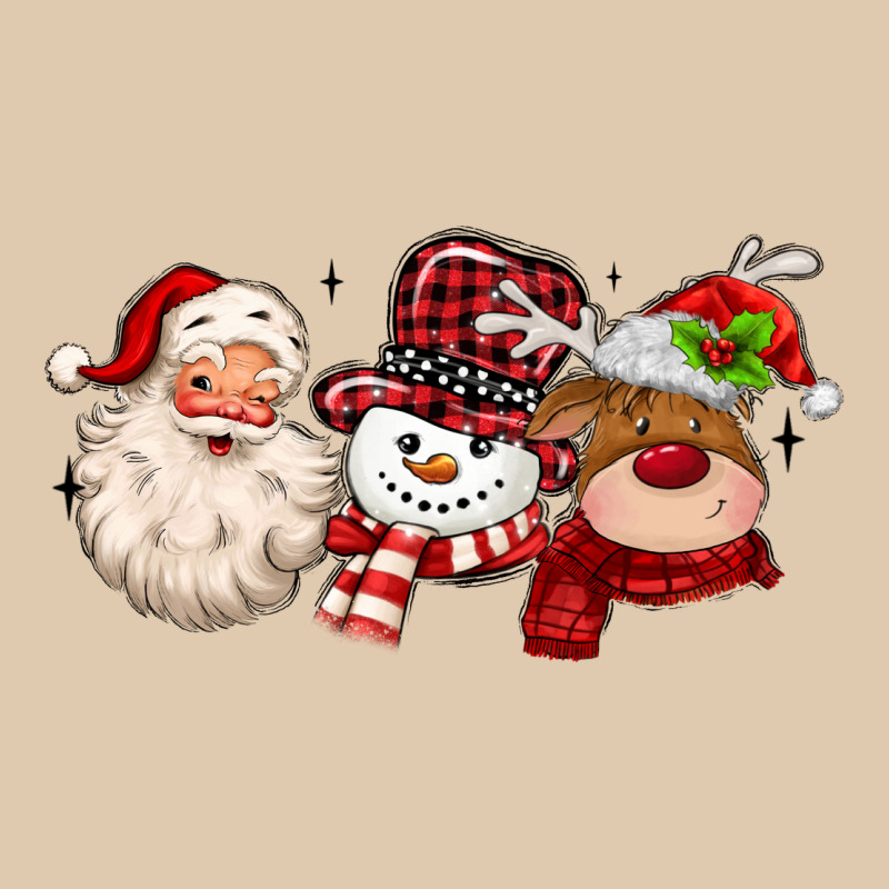 Santa Snowman Reindeer Classic Tee by MaliasSmallBusiness | Teevron