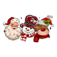 santa snowman reindeer | Teevron