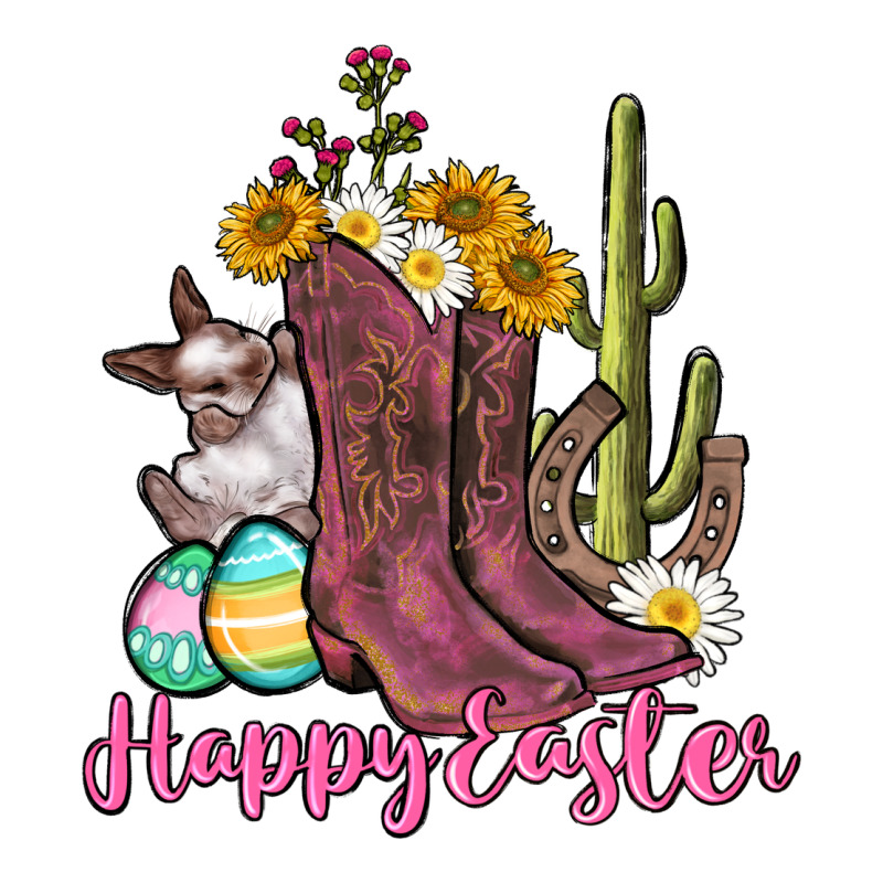 Happy Easter Western Easter Day Premium Hoodie by CowGirlArtShop | Teevron