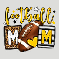 Football Mom Yellow Team Color Zipper Hoodie | Teevron