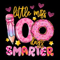 Little Miss 100 Days Smarter Long Sleeve Tee | Teevron