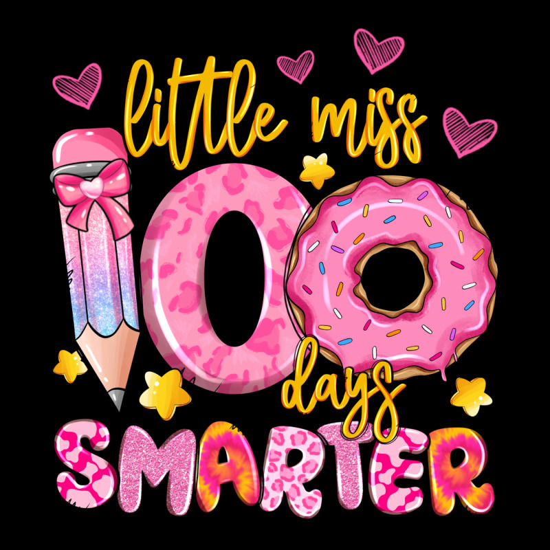 Little Miss 100 Days Smarter Long Sleeve Tee by Artiststas | Teevron