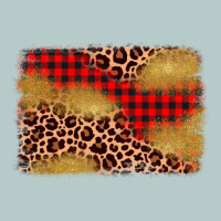 Christmas Leopard Glitter Background Heavy Core Tee | Teevron
