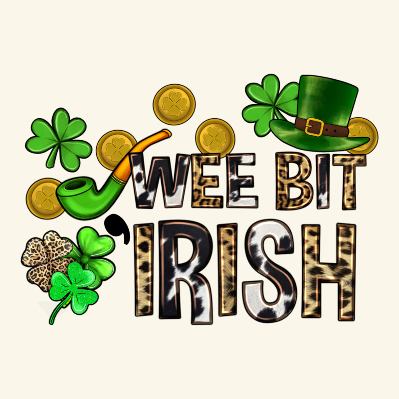 Wee Bit O' Irish St. Patrick's Premium Hoodie by CowGirlArtShop | Teevron
