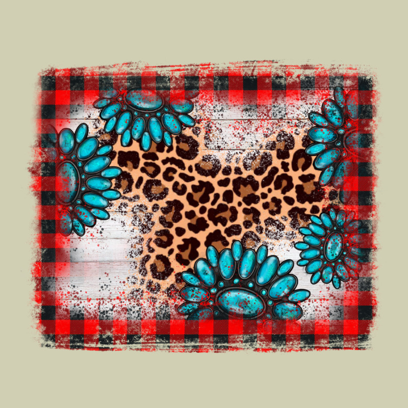 Christmas Gemstone Leopard Background Heavy Core Tee by AdoDesignShop | Teevron
