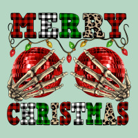 Merry Christmas Skeleton Hands Boobs Classic Tee | Teevron