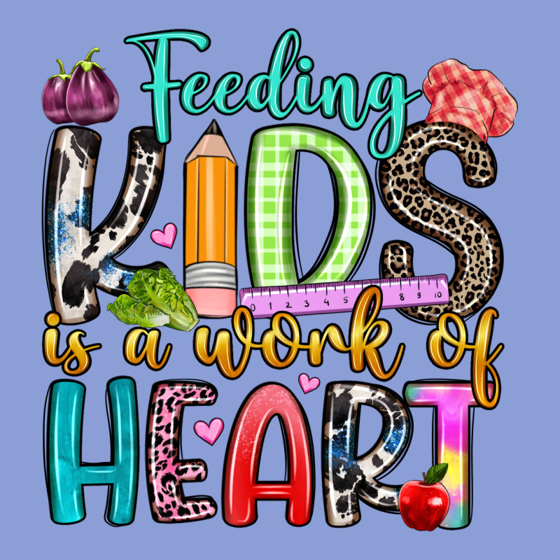 Feeding Kids Is A Work Of Heart Long Sleeve Tee by Artiststas | Teevron