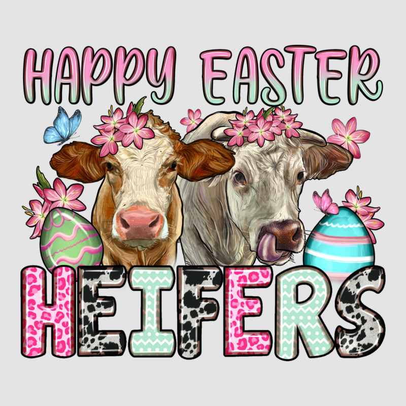 Happy Easter Heifers Premium Sweatshirt by OliviaCreatesArt | Teevron