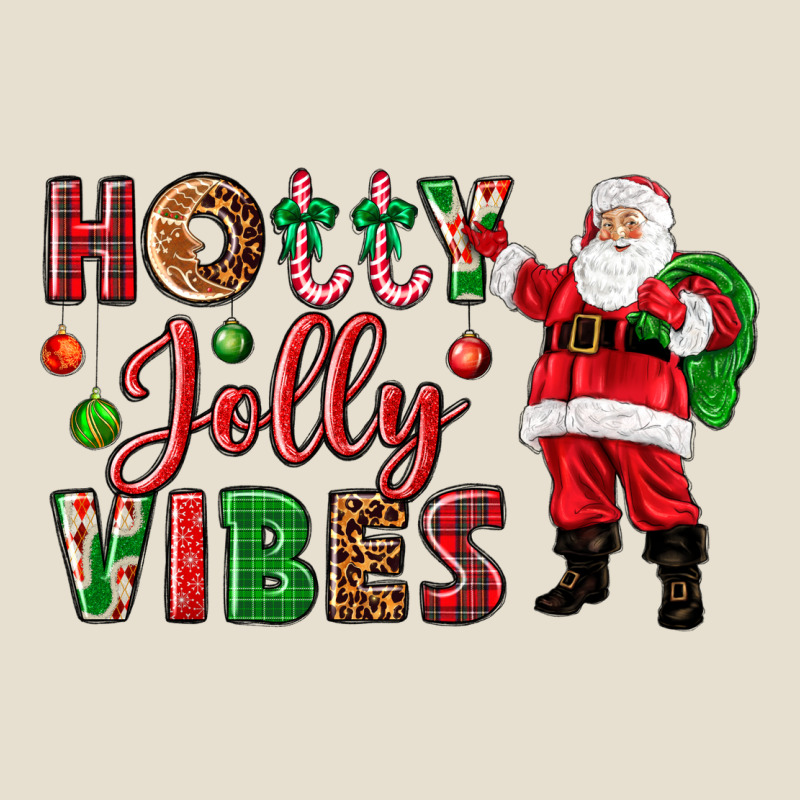 Holly Jolly Vibes Christmas With Santa Urban Heavy Tee by NancyCooperArtShop | Teevron