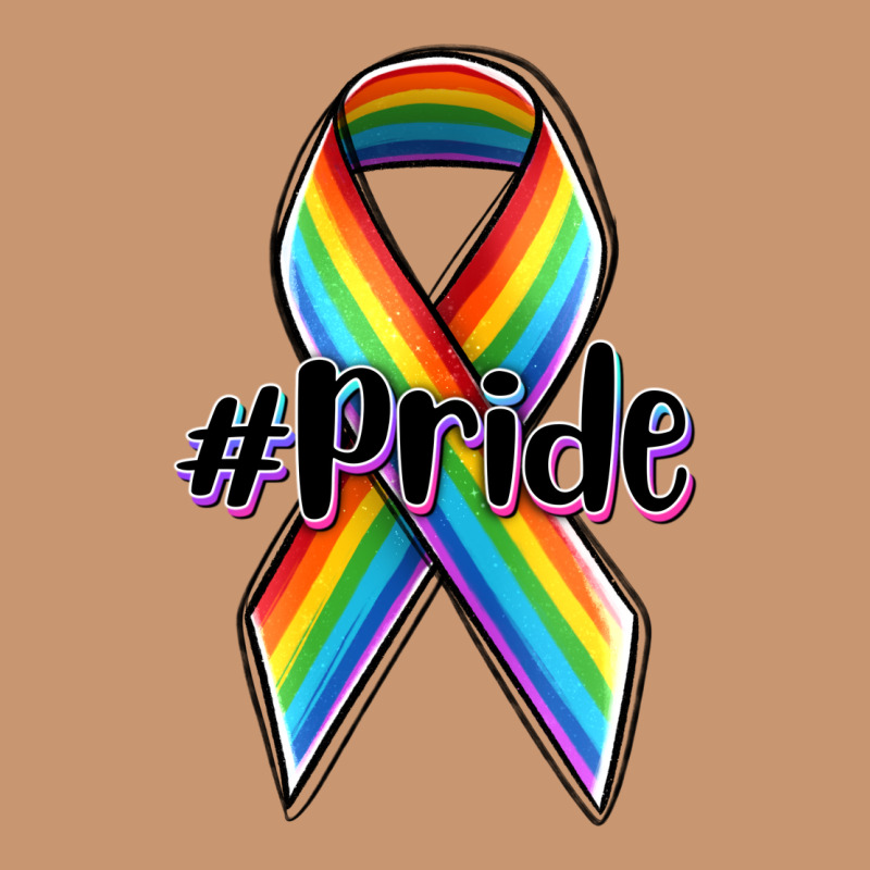 Pride Lgbtq Awareness Ribbon Heavyweight Hoodie by OliviaCreatesArt | Teevron