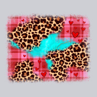 Valentine's Day Leopard Background Classic Tee | Teevron