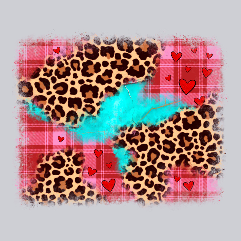 Valentine's Day Leopard Background Classic Tee by JahusDesignShop | Teevron