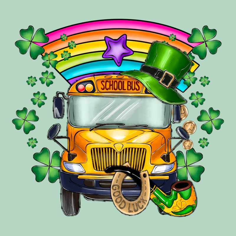 St. Patricks Day School Bus Classic Tee by SublimationCraftShop | Teevron