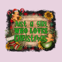 Just A Girl Who Loves Christmas Ladies Tee | Teevron