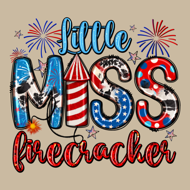 Little Miss Firecracker 4th Of July Long Sleeve Tee by Artiststas | Teevron