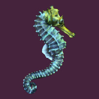 Blue Seahorse Premium Tee | Teevron
