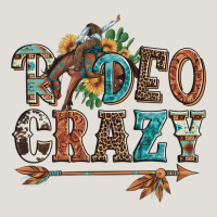 Rodeo Crazy Bucking Bronco Cowboy Heavy Core Tee | Teevron